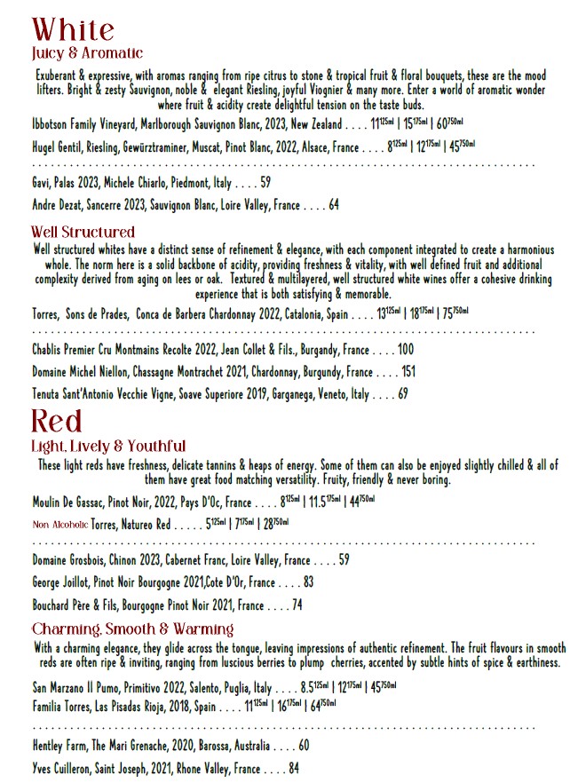 Wine List P2