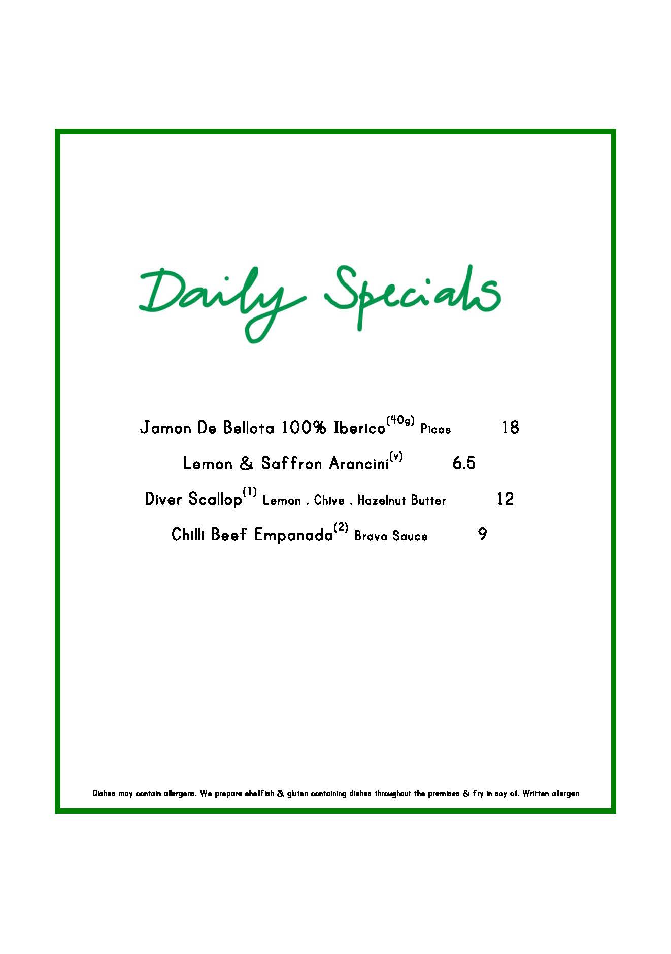 Daily Specials wc260925