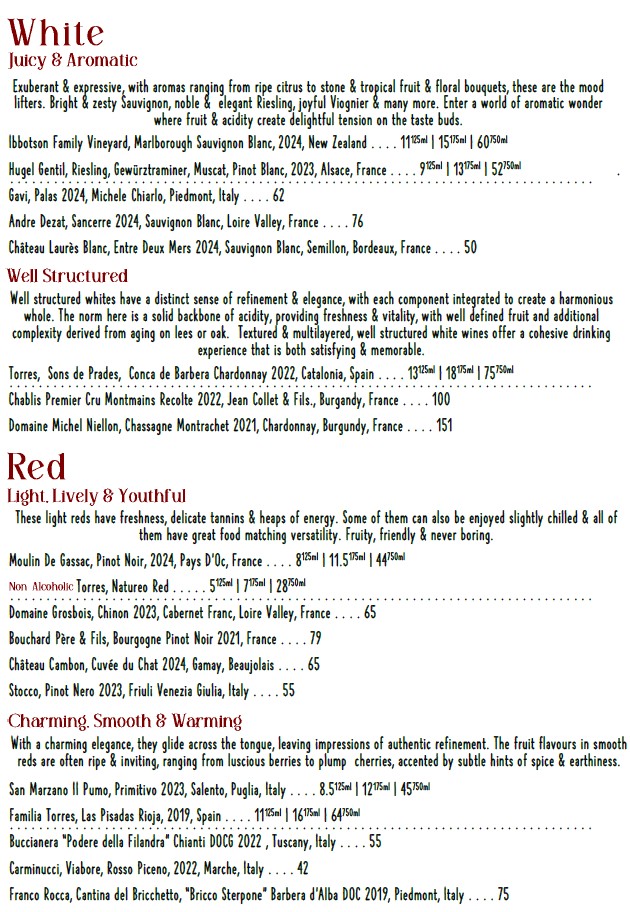 Wine List 2